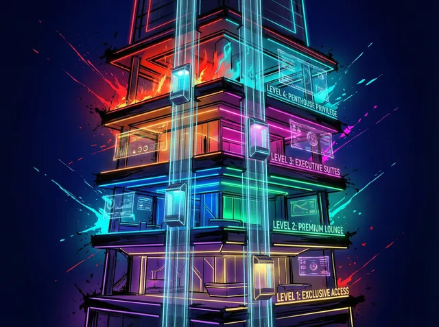 j9棋牌 泼墨摩天楼VIP层级 - 赛博特权